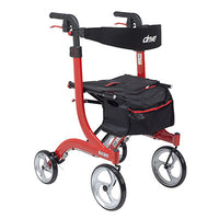 Drive Nitro Euro Style Rollator Rolling Walker — for Safe and Supported Mobility