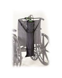 Drive Wheelchair Carry Pouch for Oxygen Cylinders — for Mobility and Patient Transport