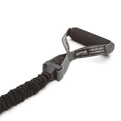 Power Systems Covered Resistance Tubing, 48", Ultra Heavy, Gray — for Resistance Tubing in Clinical and Institutional Care