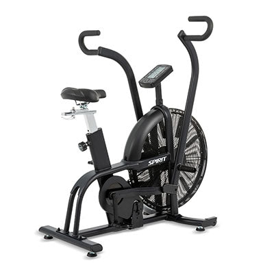 Spirit AB950 Air Bike, 47.4" x 27.7" x 54.2" — for Fitness Equipment in Clinical and Institutional Care