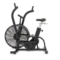 Spirit AB950 Air Bike, 47.4" x 27.7" x 54.2" — for Fitness Equipment in Clinical and Institutional Care