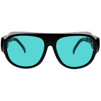 Phillips Safety Model 66 BG38 Glass Laser Safety Glasses for Alexandrite and Diode Radiation Protection