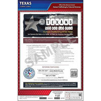 J.J. Keller Texas Commercial Human Trafficking Poster