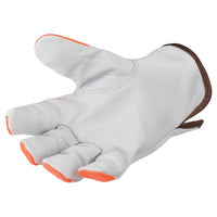 SAFEGEAR® Cowhide Leather Driver Gloves with “Watch Your Hands” on Back