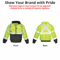 SAFEGEAR® Bomber Jacket Type R Class 3 and CSA Z96 Class 2 Level 2