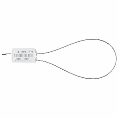 J. J. Keller 1.5mm Cable Seal, Model #: SCS150P - Barcoded