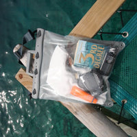 Aquapac Travel Case Jumbo — Submersible IPX8 Waterproof Pouch for Documents, Electronics, and Travel Essentials