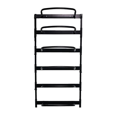 Power Systems Economy Wall Rack for Foam Rollers — for Flexibility and Muscle Recovery