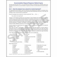J.J. Keller Medical Inquiry Accommodation Form