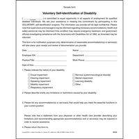 J.J. Keller Disability Self Identification Form
