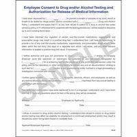 J.J. Keller Drug Test Consent Form