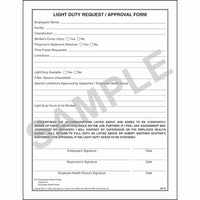 J.J. Keller Light Duty Request & Approval Form