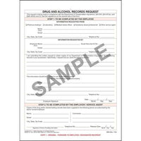 J.J. Keller Drug and Alcohol Records Request (Pack of 50)
