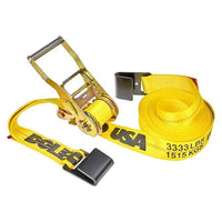 J.J. Keller Automatic Self-Tension Ratchet Strap with Flat or Wire Hook