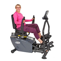 HCI PhysioStep MDX Recumbent Elliptical Cross Trainer with Swivel Seat — for Cardiovascular Conditioning