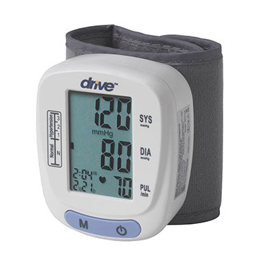 Drive Automatic Blood Pressure Monitor, Wrist Model — for Exercise and Therapy Floor Work