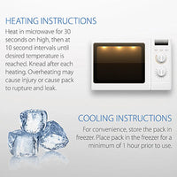 Core Soft Comfort CorPak Hot and Cold Therapy Pack, Small (3" x 5") — for Cold Therapy and Pain Relief