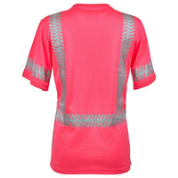 SAFEGEAR Women‚Äôs Fit Hi-Vis T-Shirt with Pocket, Type R Class 2