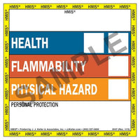 J. J. Keller HMIS III Labels - Square (Pack of 500)