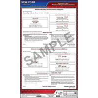 J.J Keller New York Industry-Specific Minimum Wage Posters