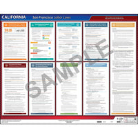 J.J. Keller California / San Francisco Administrative Code Poster - Polypropylene