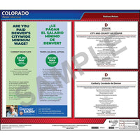 J.J. Keller Colorado / Denver Non-Discrimination Poster - Polypropylene