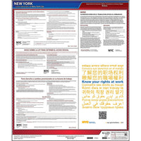 J.J. Keller New York City Employment Laws Poster - Polypropylene