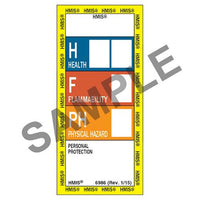 J.J. Keller HMIS III Labels - Rectangular (Pack of 500)