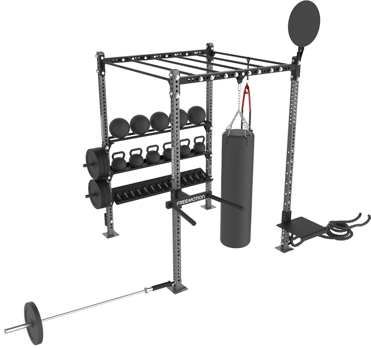 Freemotion FMDY6MBR FitRig 6 ft Monkey Bar Rig for Group Functional Training