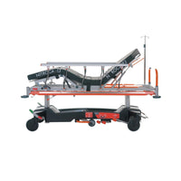 Nitrocare Breeze SD15 Transport Hospital Stretcher with Hydraulic Lift and 5th-Wheel Steering