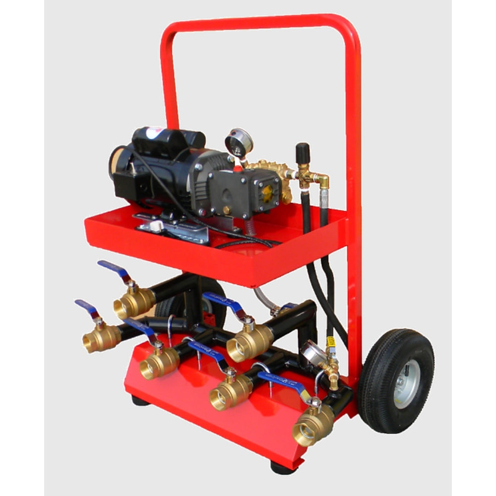Flame Fighter Electric Hose Tester & Wash Station (6-Outlet) – Test & Clean System
