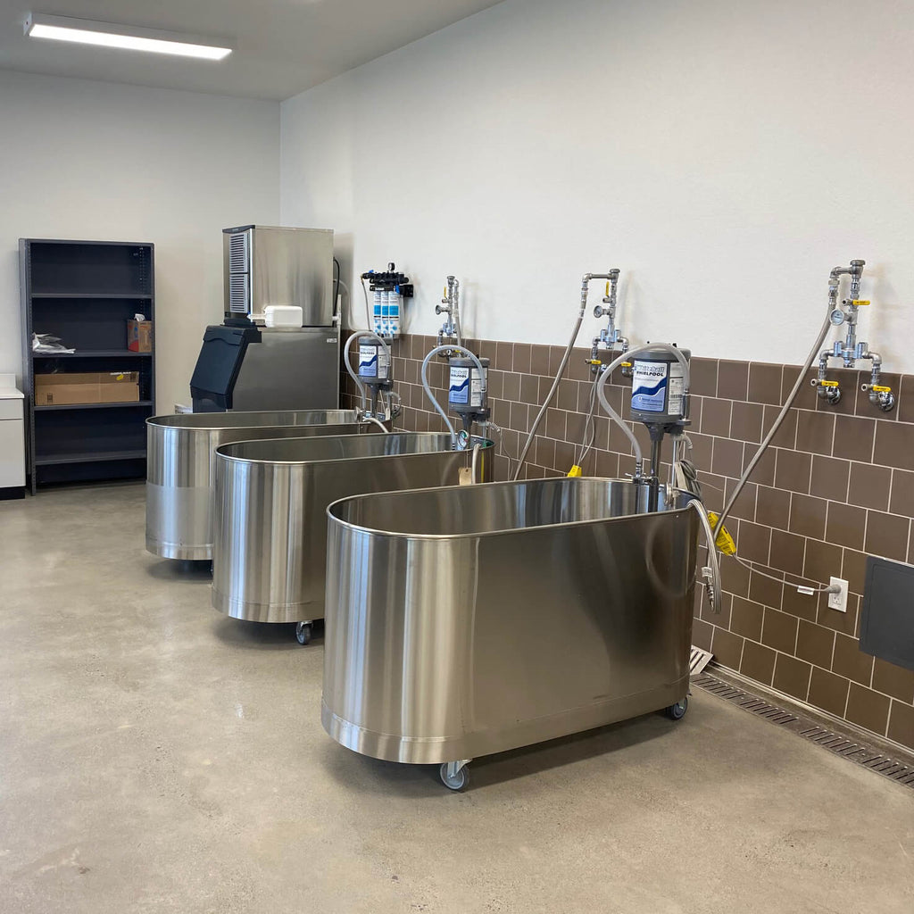 Whitehall WHS-90-M Sports Whirlpool — 90 Gallon Mobile Hydrotherapy Tank