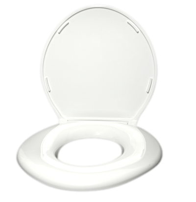 Big John 6W Standard Toilet Seat Closed Front with Cover