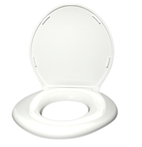 Big John 6W Standard Toilet Seat Closed Front with Cover