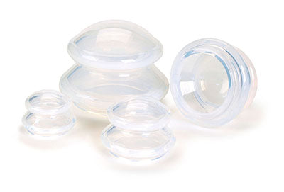 FEI Silicone Cups, Set of 4 — for Cupping in Clinical and Institutional Care