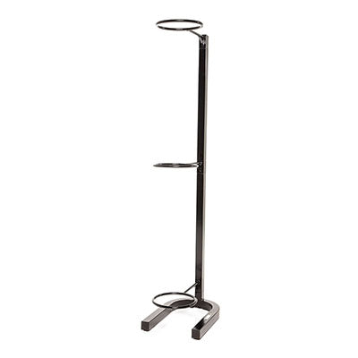 Power Systems Premium Stability Ball Rack Black — for Treatment and Examination Rooms