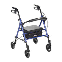 Drive Adjustable Height Rollator, 6" Casters — for Safe and Supported Mobility