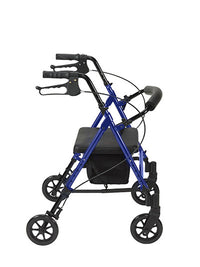Drive Adjustable Height Rollator, 6" Casters — for Safe and Supported Mobility