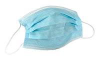 Ticare Face Masks, 3 ply disposable with ear loops, Box of 50 — for PPE in Clinical and Institutional Care