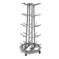 Power Systems Premium Med Ball Tree, Black — for Strength Training and Rehabilitation