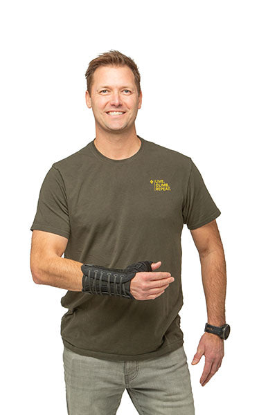 Hely & Weber Titan Thumb Orthosis, Regular, Left — for Joint Support and Rehabilitation
