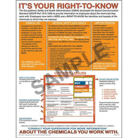 J.J. Keller HMIS III Right-to-Know Poster