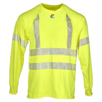 JJ Keller® SAFEGEAR® Flame Resistant Hi-Vis Long Sleeve Control 2.0 T-Shirt CAT 1