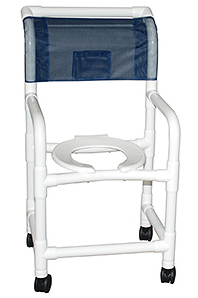 MJM International 118-3TW Shower Chair 18" Internal Width
