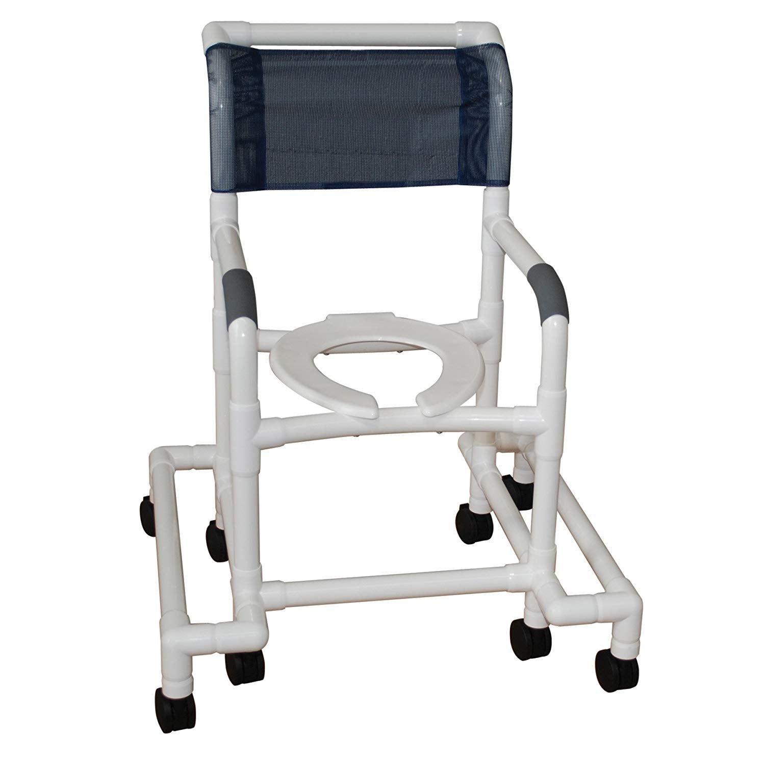 MJM International 118-3TW-SAFE New Outrigger Shower Chair 18" Internal Width