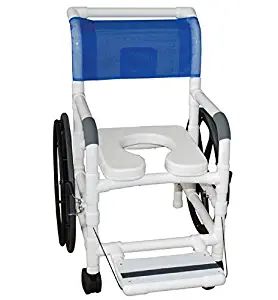MJM International 131-18-24W-BAR Bariatric Self Propelled Pool Access / Rehab Shower Transport