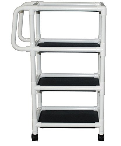 MJM International 325-3 3-shelf Utility Cart (no Cover)