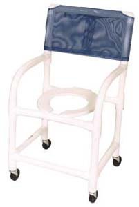 MJM International E118-3TW Echo Shower Chair 18" Internal Width