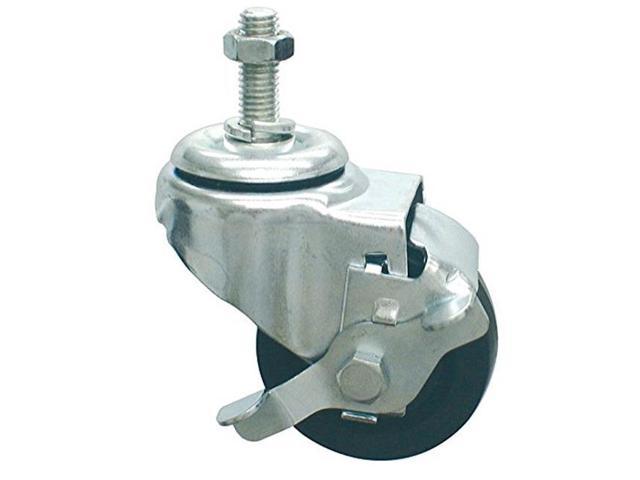 MJM International R-4HD-BRAKE Replacement 4" X 1 1/4" Heavy Duty Casters All Brake