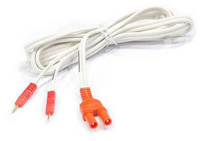 Dynatronics Lead Wires for Solaris Plus, Red, 96" — for Clinical Electrotherapy in Clinical and Institutional Care